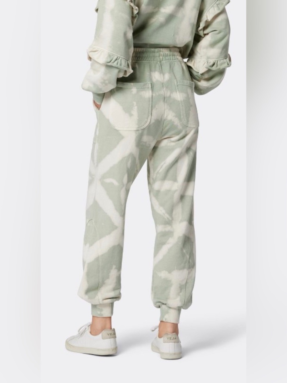 NWOT Soft Joie Witney Cotton Pant Buttercream Multi Green Size Small - Picture 3 of 16